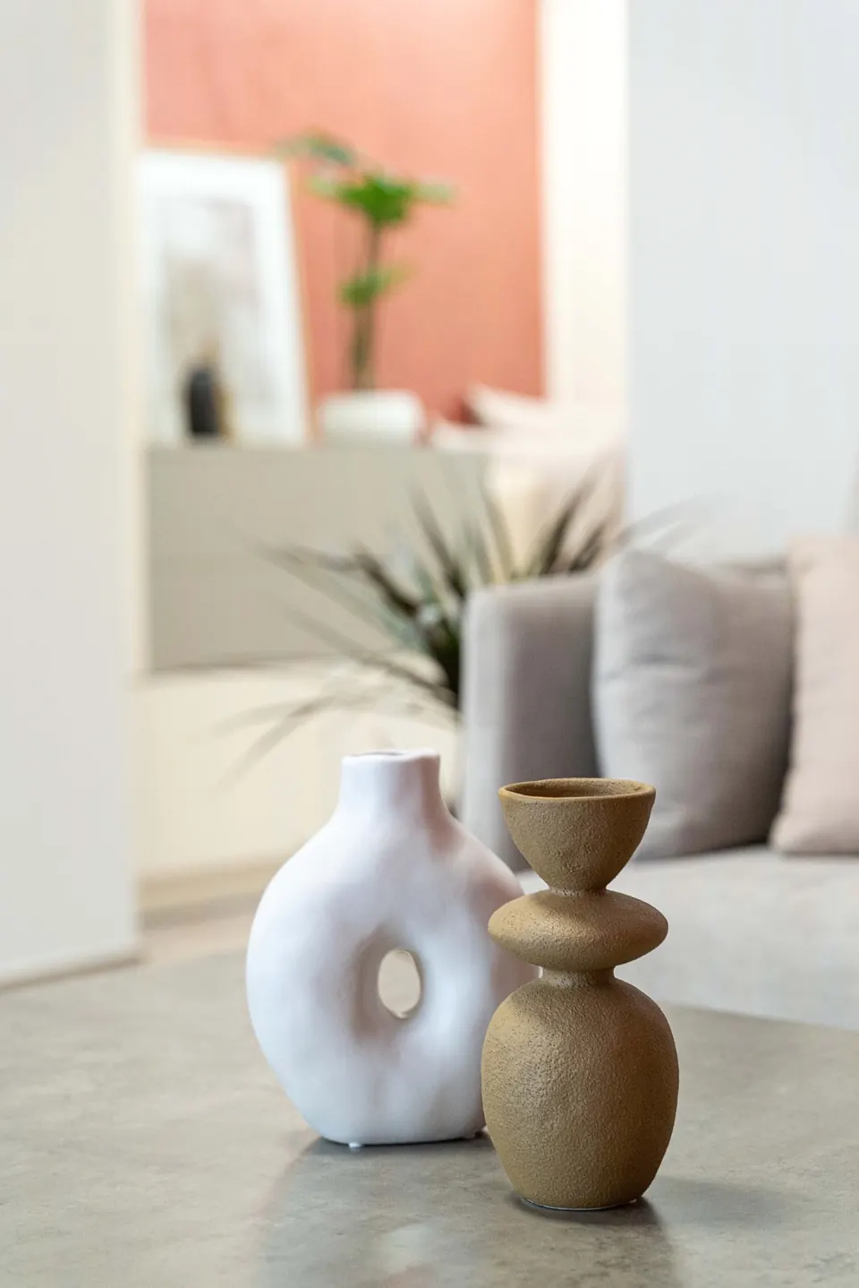 פרט עיצובי עם אגרטל, דירת Airbnb באתונה